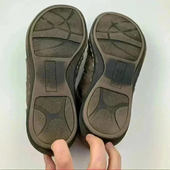 Natural soul flats sz  7 37 Beatrice brown leather - Picture 5 of 12